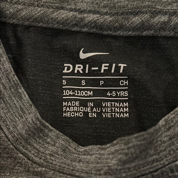 Nike Gray Tee and Black Shorts Set - Picture 2 of 6